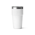 YETI Rambler 16 OZ 473ml Tumbler Pint Cup - White-Drinkware-888830129203