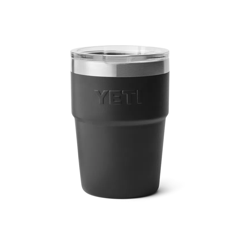 YETI Rambler 16 OZ 473ml Tumbler Stackable Cup - Black