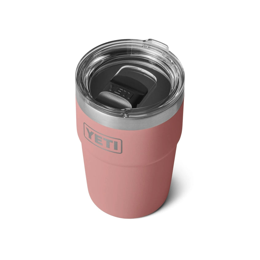 YETI Rambler 16 OZ 473ml Tumbler Stackable Cup - Sandstone Pink YETI Rambler 16 OZ 473ml Tumbler Stackable Cup - Sandstone Pink
