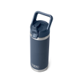 YETI Rambler 18oz/532m Bottle with Straw Cap - Navy-Drinkware-888830277140