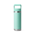YETI Rambler 18oz/532m Bottle with Straw Cap - Seafoam-Drinkware-888830277164