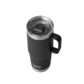 YETI Rambler 20 OZ 591 ML Travel Mug - Black-Drinkware-888830081990