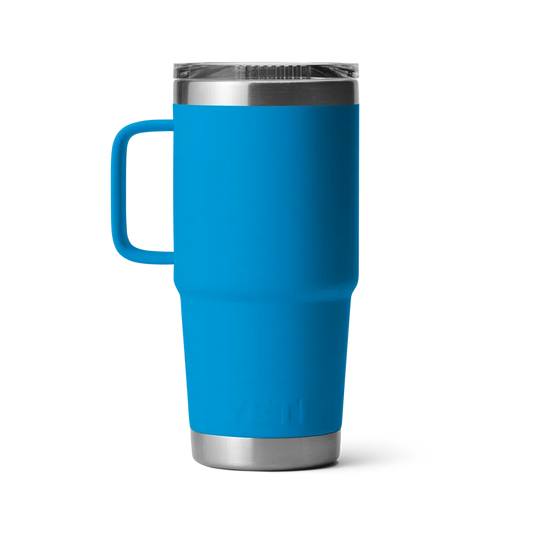 YETI Rambler 20oz 591ml Travel Mug - Big Wave Blue-Drinkware-888830326886