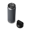 YETI Rambler 26 OZ 760ml Bottle With Chug Cap - Charcoal-Drinkware-888830212448