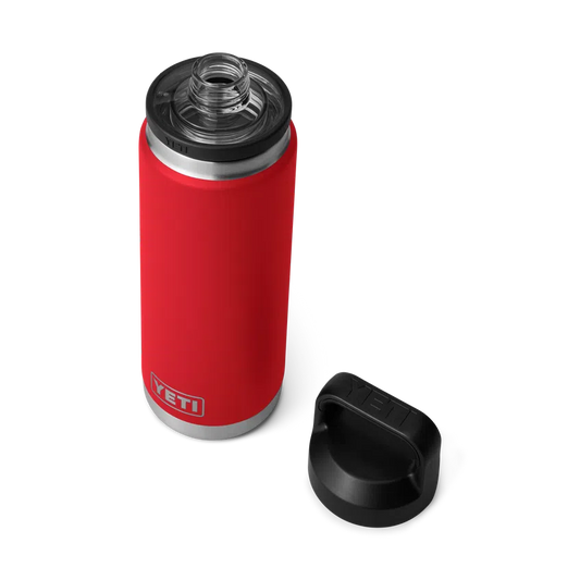 YETI Rambler 26 OZ 769 ML Bottle With Chug Cap - Red-Drinkware-888830232163