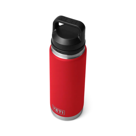 YETI Rambler 26 OZ 769 ML Bottle With Chug Cap - Red-Drinkware-888830232163