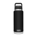 YETI Rambler 36 OZ 1 L Bottle With Chug Cap - Black-Drinkware-888830077085