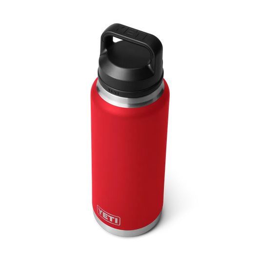 YETI Rambler 36 OZ 1 L Bottle With Chug Cap - Red-Drinkware-888830232170
