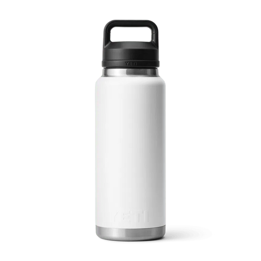 YETI Rambler 36 OZ 1 L Bottle With Chug Cap - White-Drinkware-888830077108