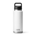 YETI Rambler 36 OZ 1 L Bottle With Chug Cap - White-Drinkware-888830077108