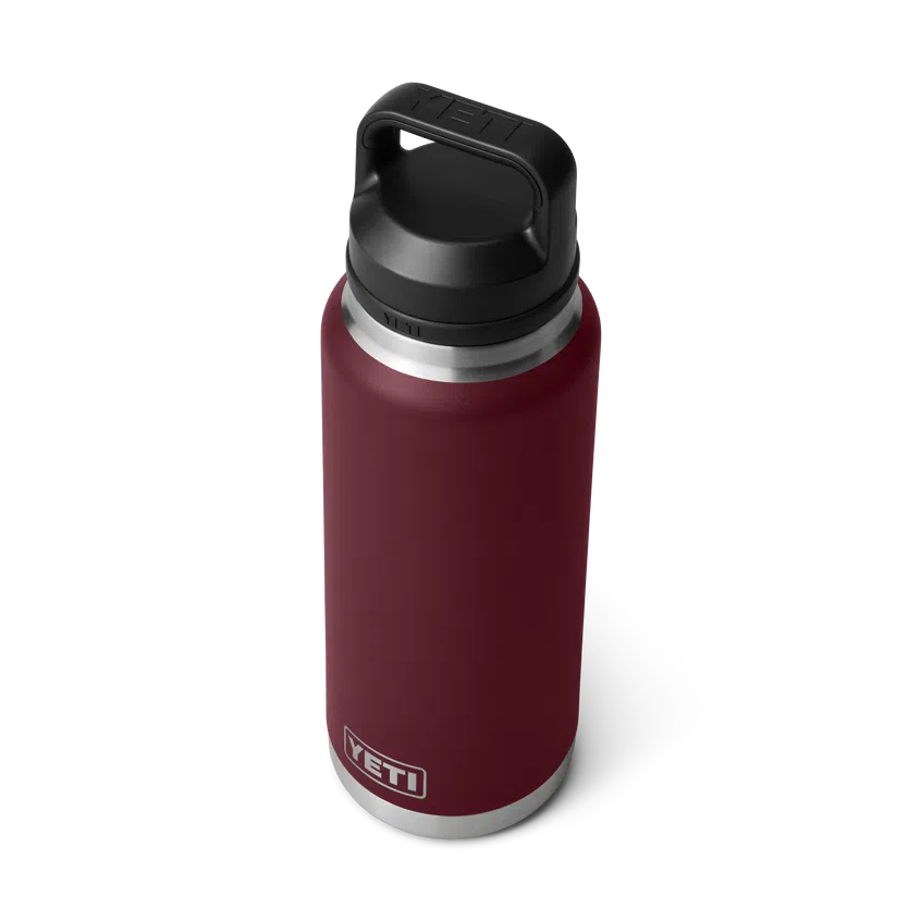 YETI Rambler 36 OZ 1 L Bottle With Chug Cap - Wild Vine Red