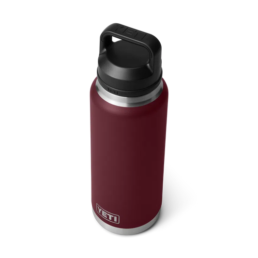 YETI Rambler 36 OZ 1 L Bottle With Chug Cap - Wild Vine Red