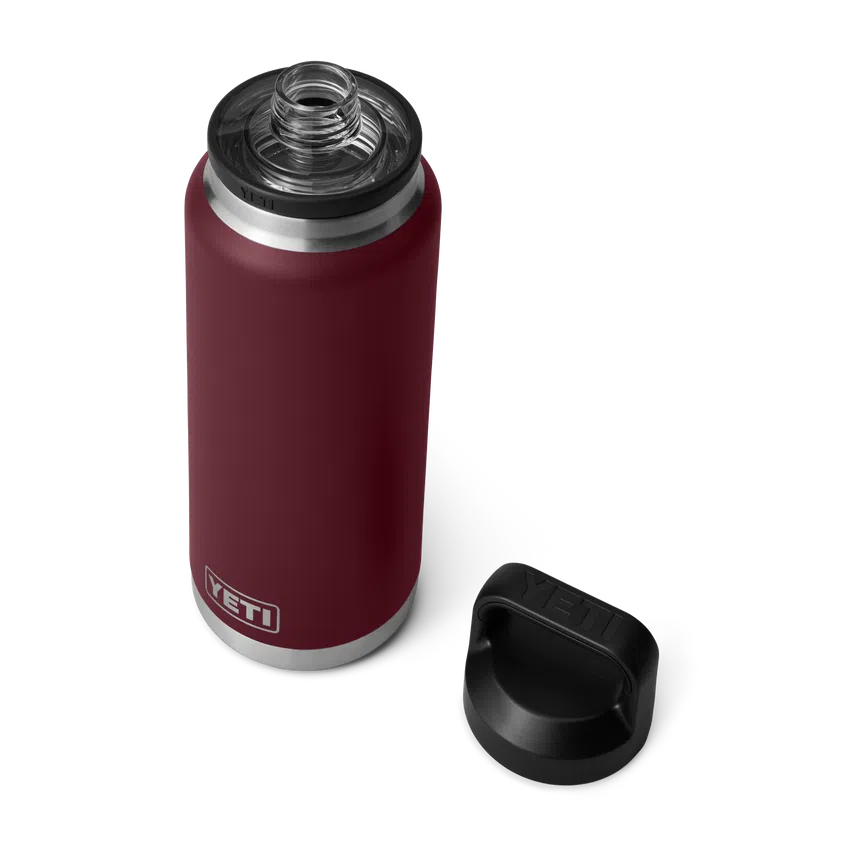 YETI Rambler 36 OZ 1 L Bottle With Chug Cap - Wild Vine Red