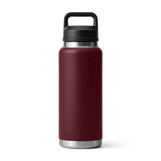 YETI Rambler 36 OZ 1 L Bottle With Chug Cap - Wild Vine Red