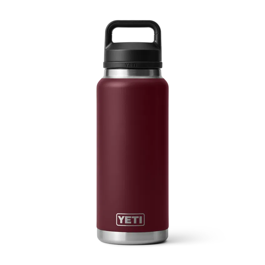 YETI Rambler 36 OZ 1 L Bottle With Chug Cap - Wild Vine Red