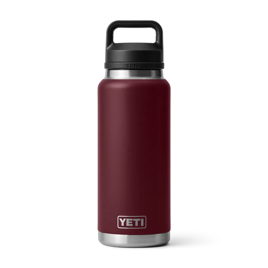 YETI Rambler 36 OZ 1 L Bottle With Chug Cap - Wild Vine Red