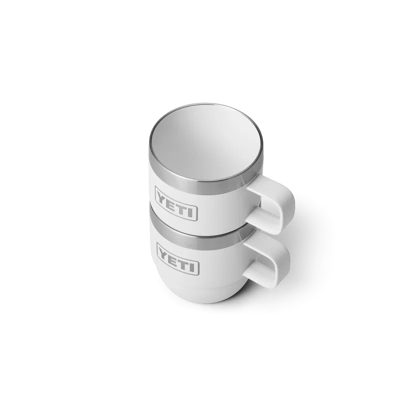 YETI Rambler 6 OZ 177 ML Stackable Mugs - White