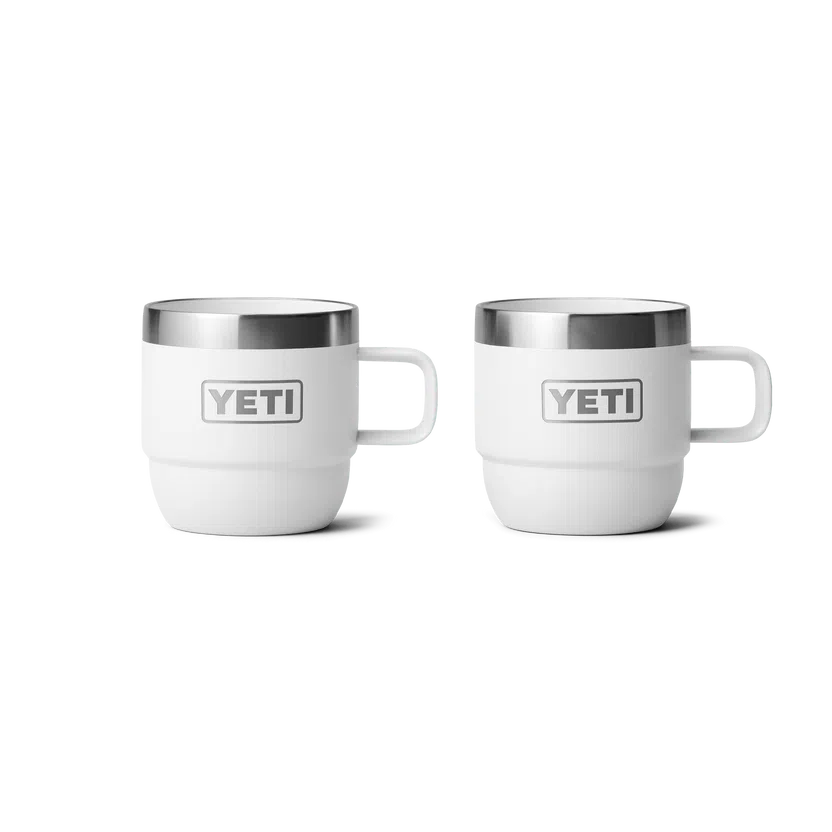 YETI Rambler 6 OZ 177 ML Stackable Mugs - White