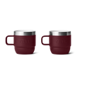 YETI Rambler 6 OZ 177 ML Stackable Mugs - Wild Vine Red