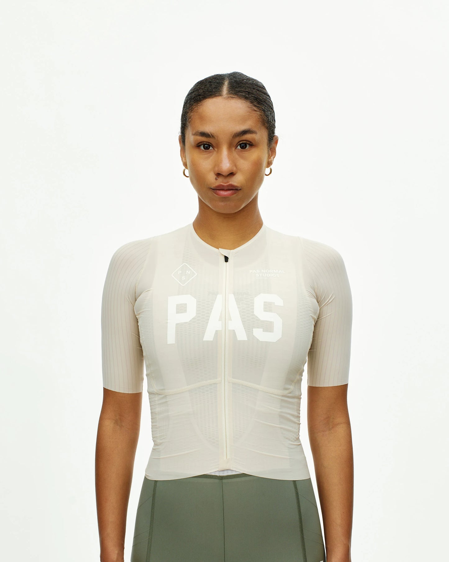 PAS NORMAL STUDIOS Mechanism Kvinder Pro Cykeltrøje - Cream