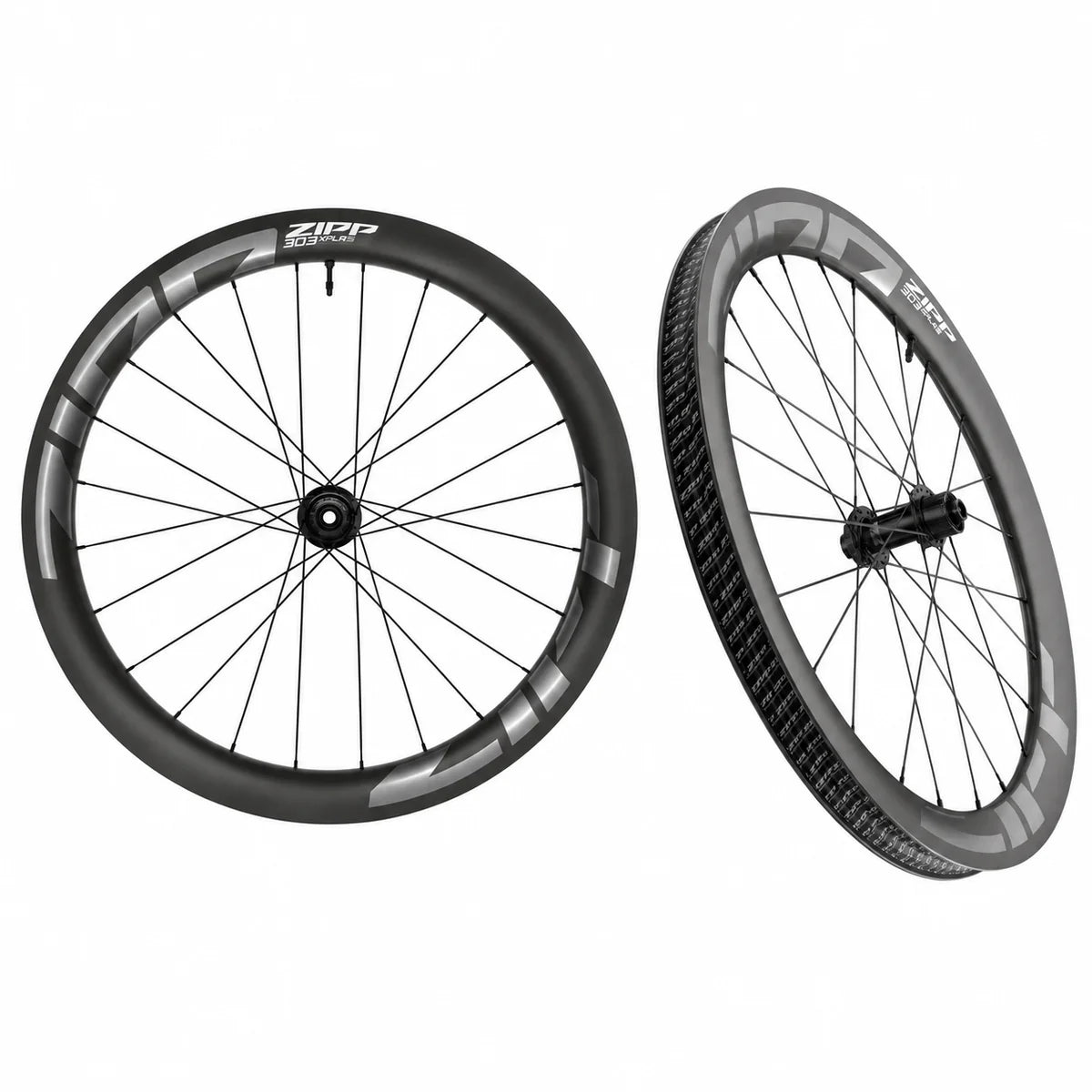 ZIPP 303 XPLR S Grey front and rear wheelset