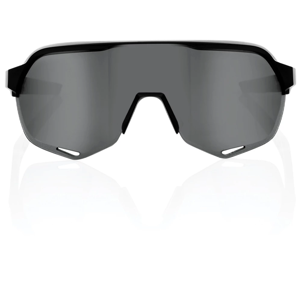 RIDE 100% Sonnenbrillen S2 - Soft Tact Schwarz/Smoke Lens 