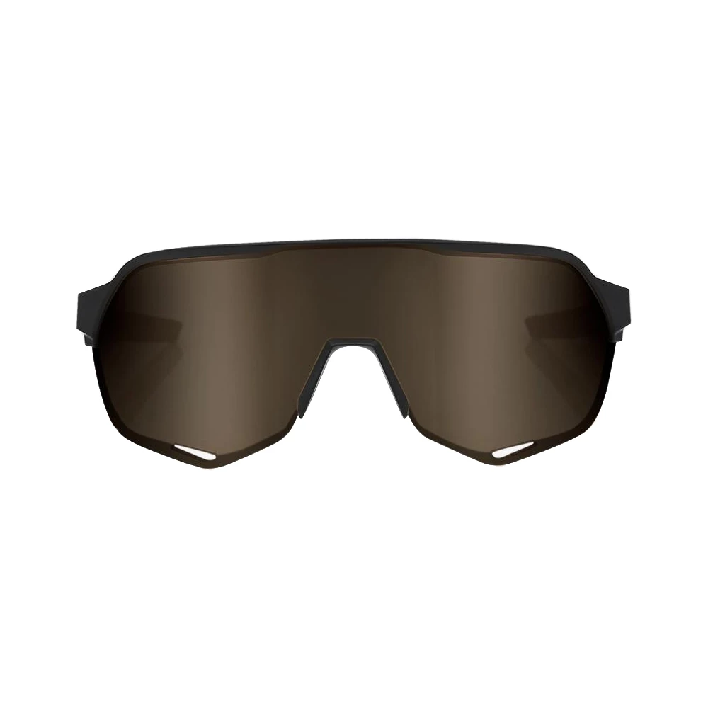 RIDE 100% Eyewear S2 - Matte Black/Soft Gold Lens