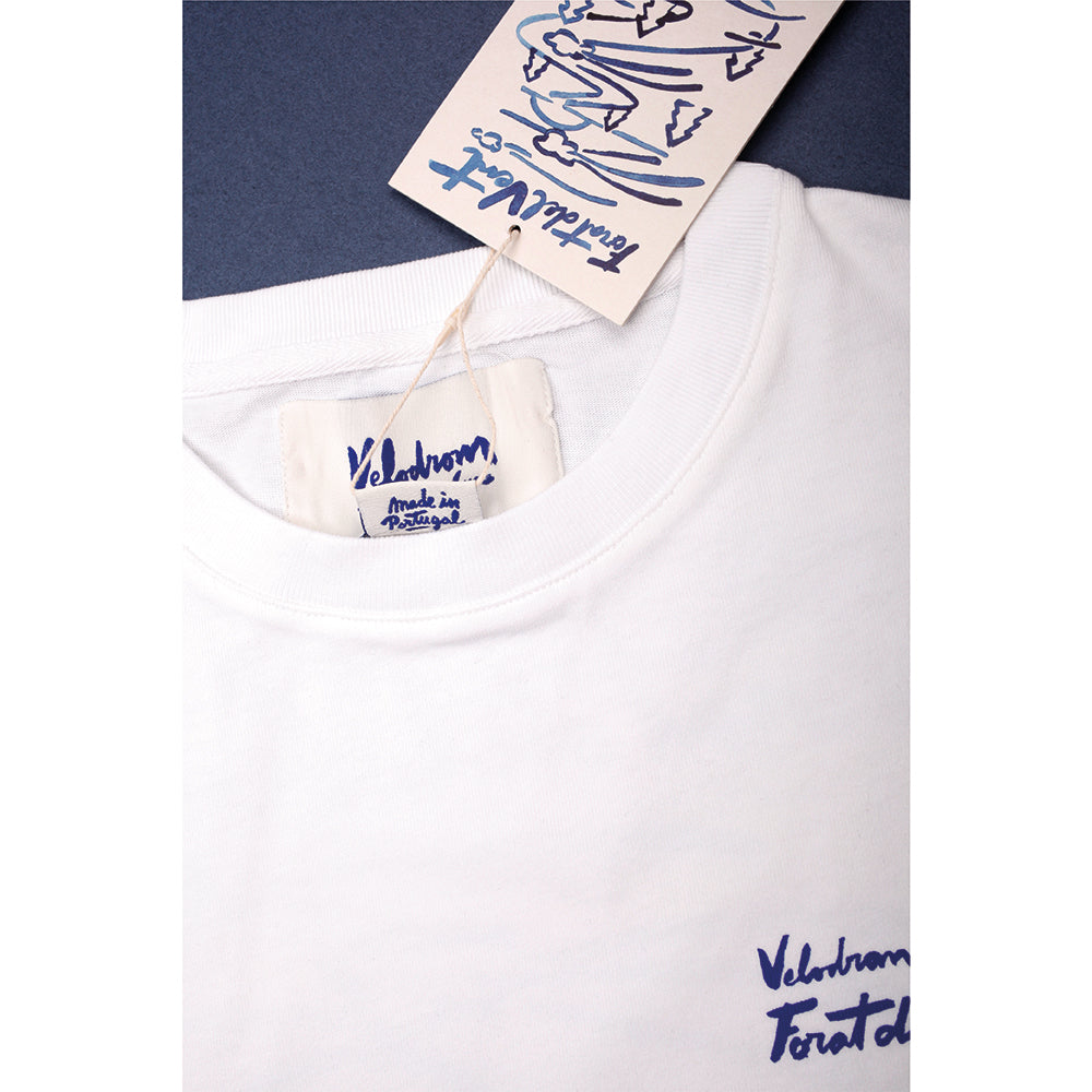 VELODROM by LASER Forat del Vent Camiseta - Blanca