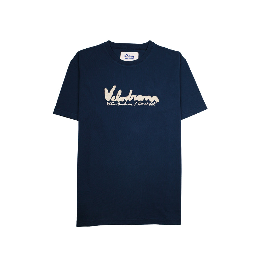 VELODROM by LASER Forat Del Vent Tshirt - Navy
