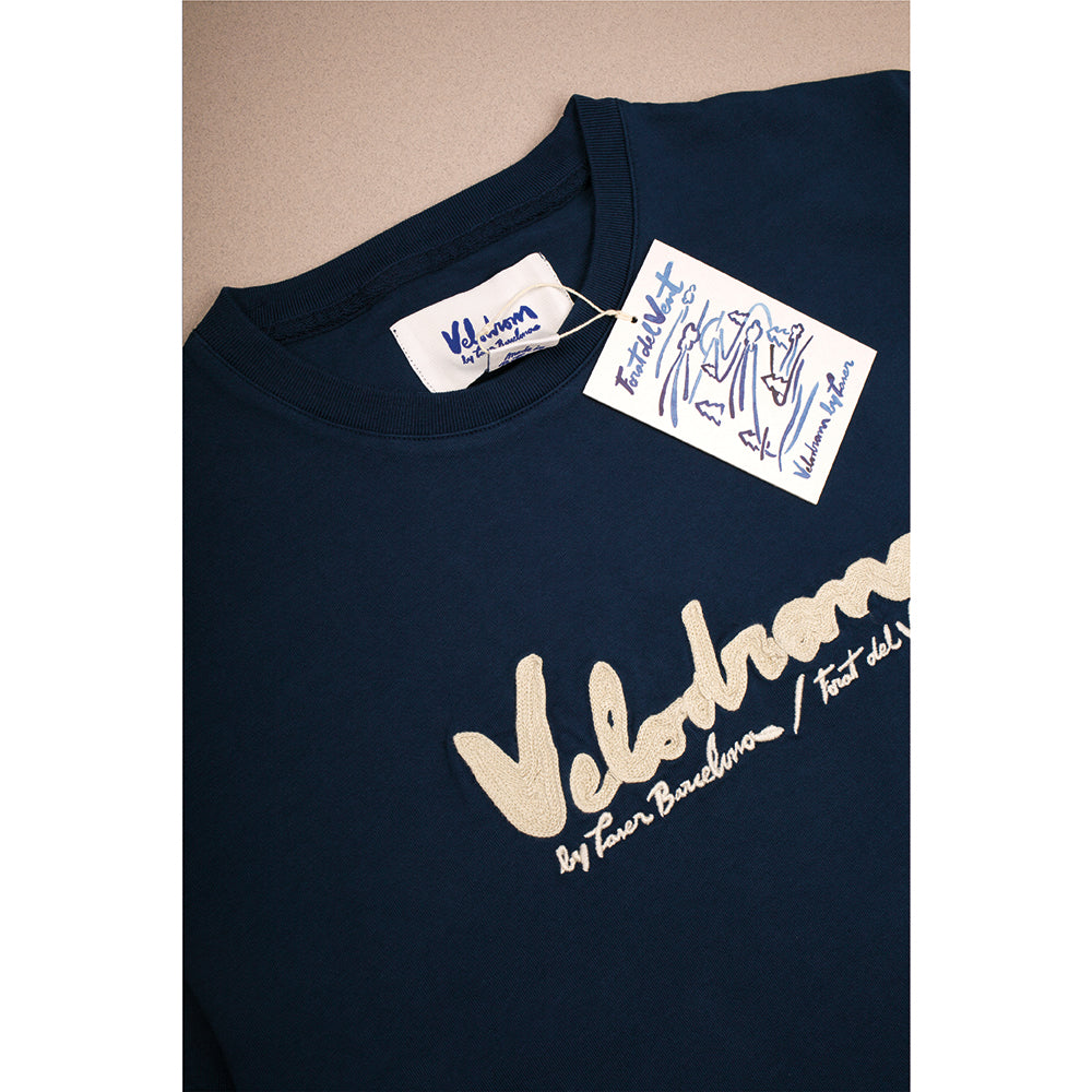 VELODROM by LASER Forat Del Vent Tshirt - Navy