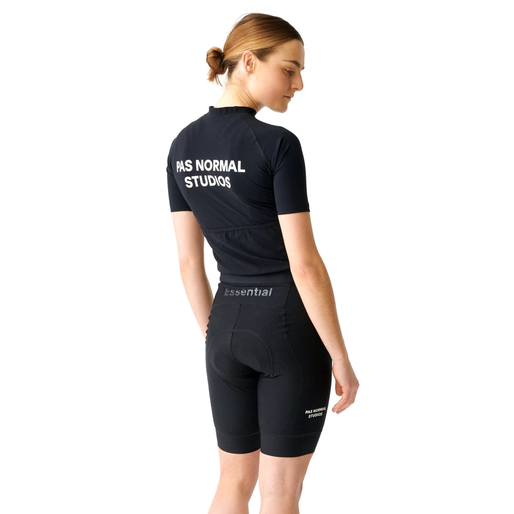 PAS NORMAL STUDIOS Essential Women Bib Shorts - Black
