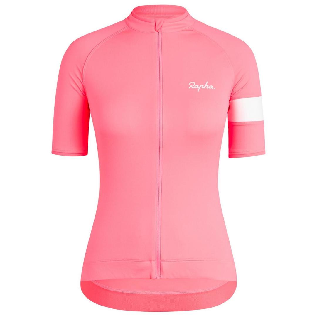RAPHA Core Dones Maillot de Ciclisme - HVP Pink