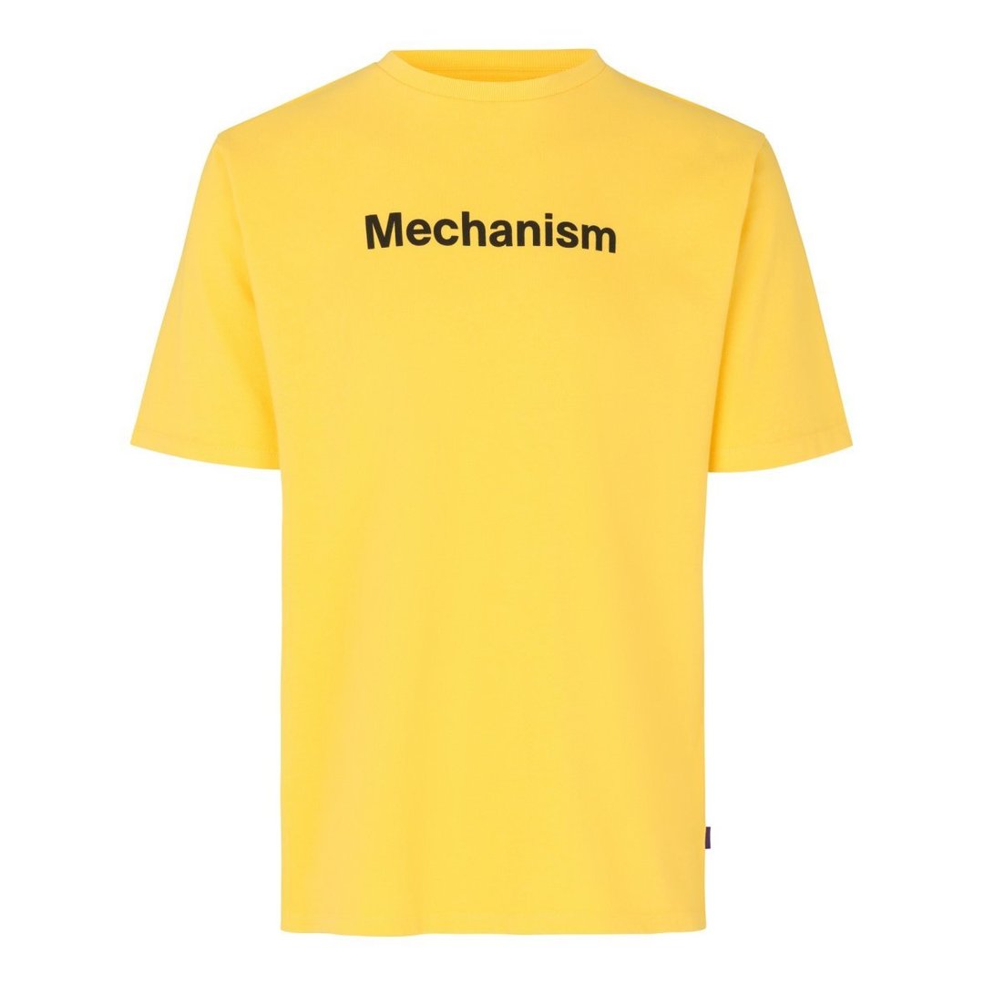 PAS NORMAL STUDIOS Mechanism  TShirt Short Sleeve - Yellow