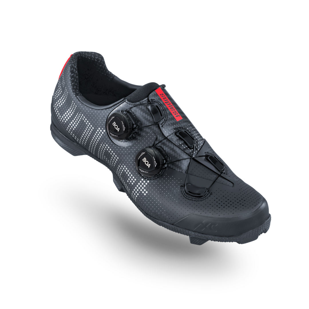 SUPLEST Gravel MTB Cycling Shoes CrossCountry Pro - Black/Red