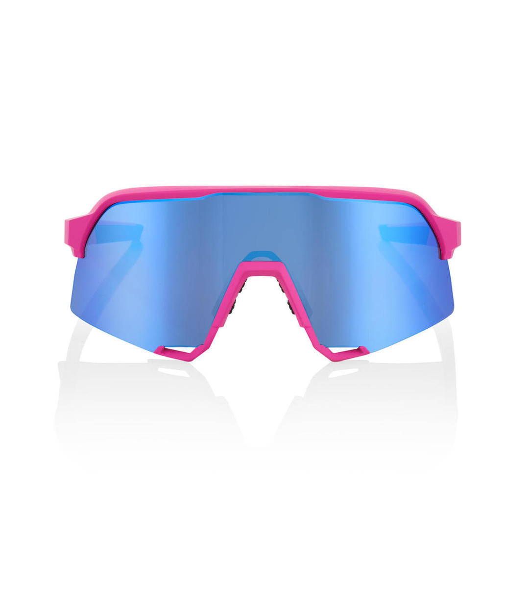RIDE 100% Sonnenbrillen S3 - Pink Hiper Blau Multilayer Mirror Glaslinse