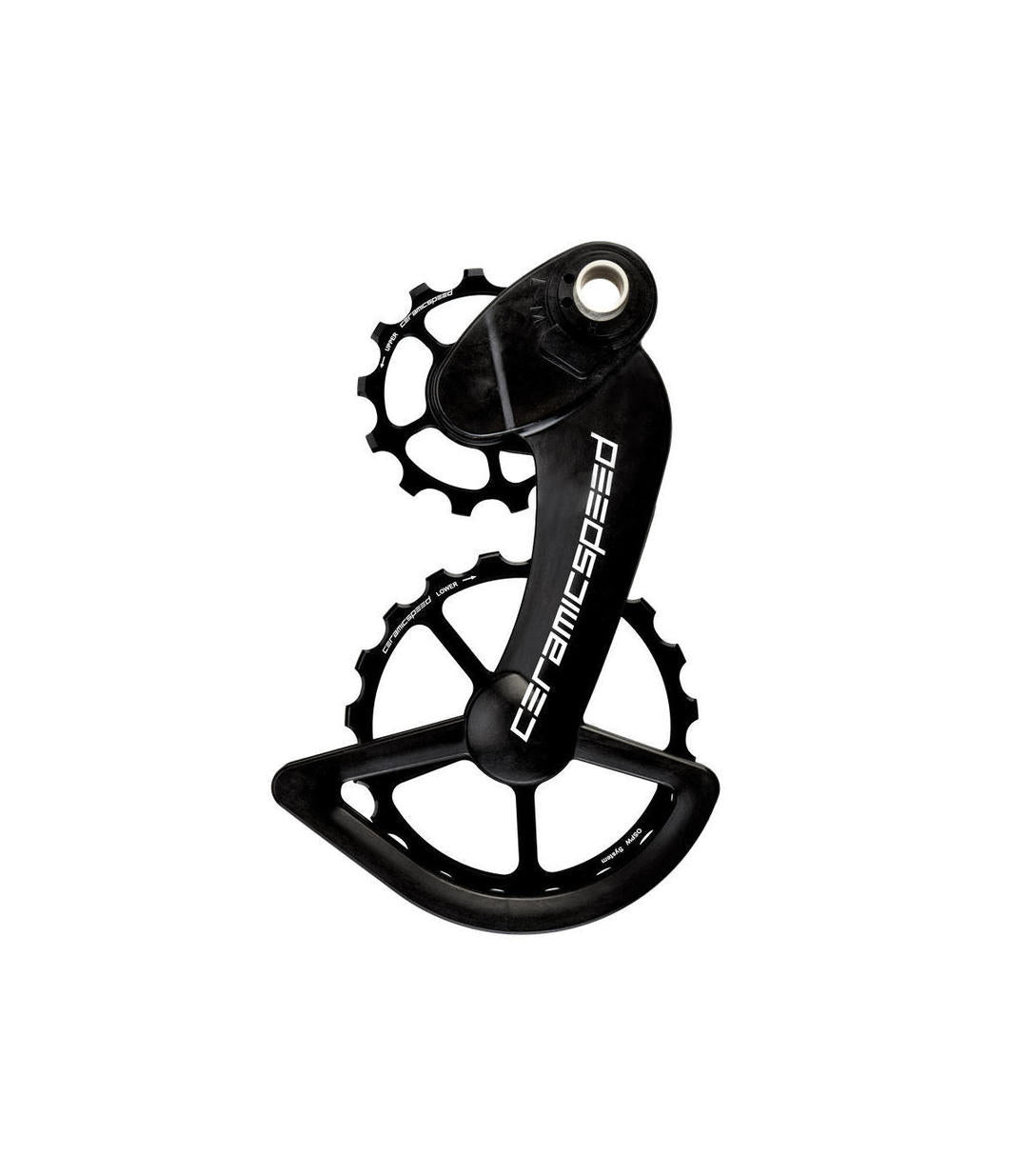 Ceramicspeed Oversized Pulley CAMPAGNOLO 12s. - Schwarz