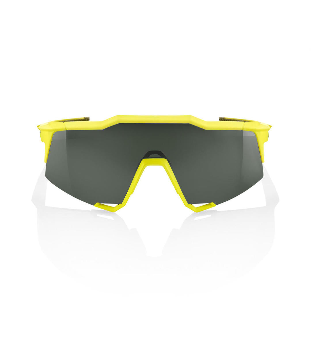 RIDE 100% Gafas de Sol Speedcraft - Soft Tact Banana Grey Green Lens