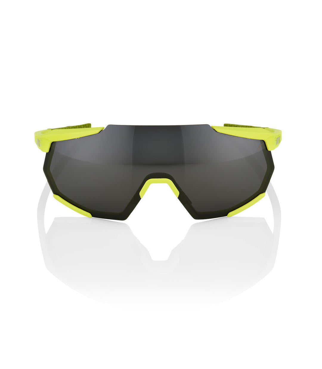 RIDE 100% Gafas de Sol Racetrap Soft Tact - Banana Black Mirror Lens