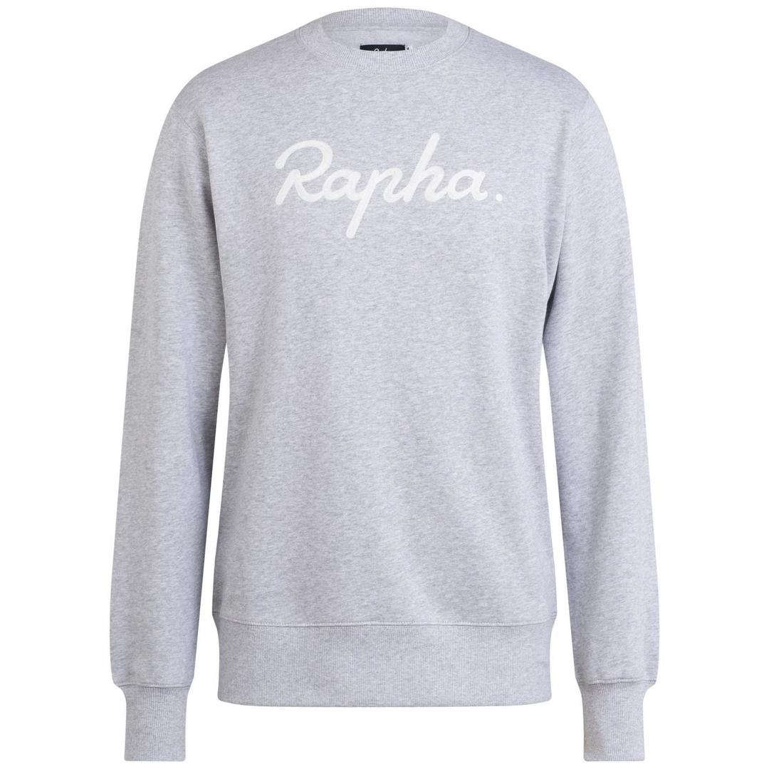 RAPHA Logo Sweatshirt -  LGM Light Grey