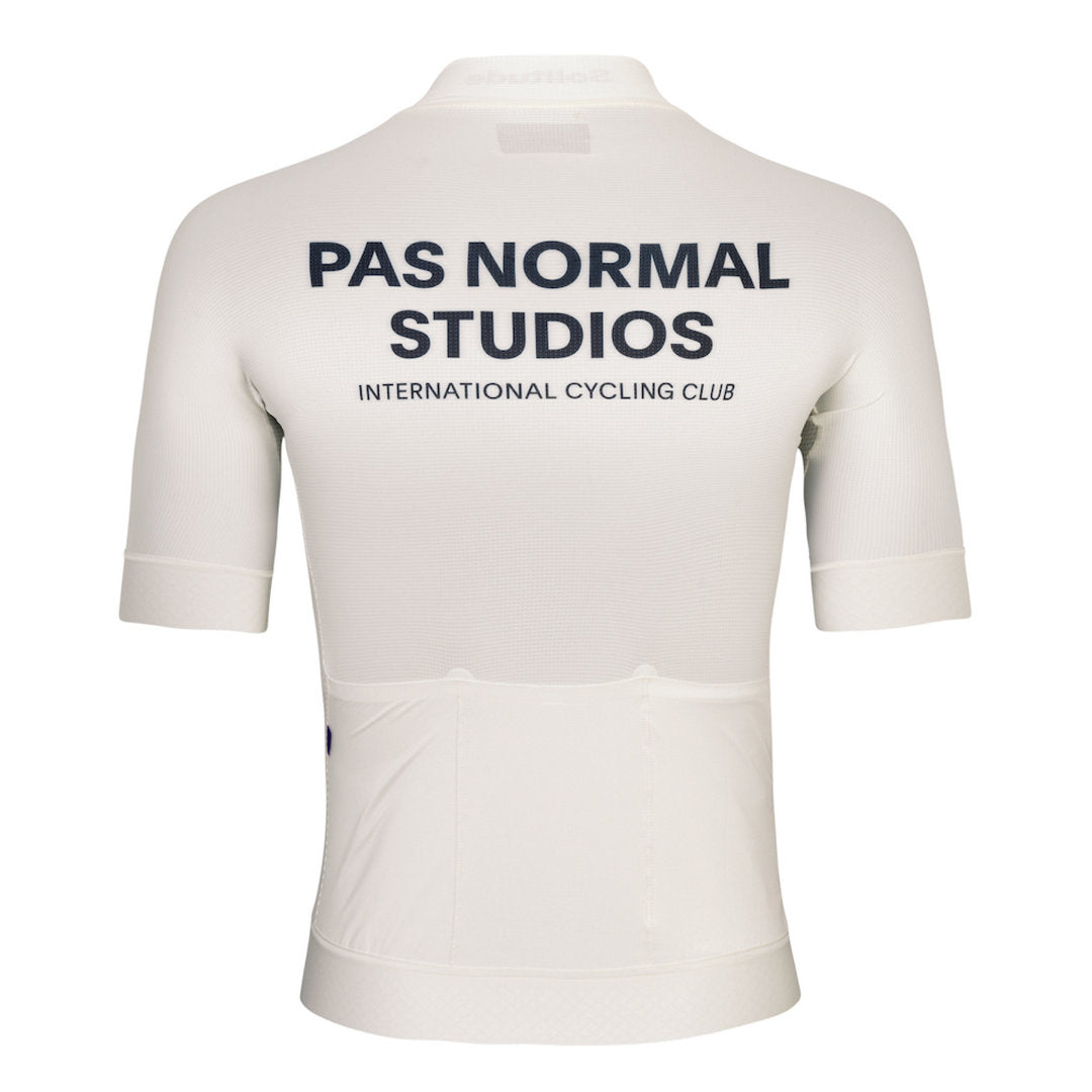 PAS NORMAL STUDIOS Solitude Maillot de Ciclisme - Off White 2020