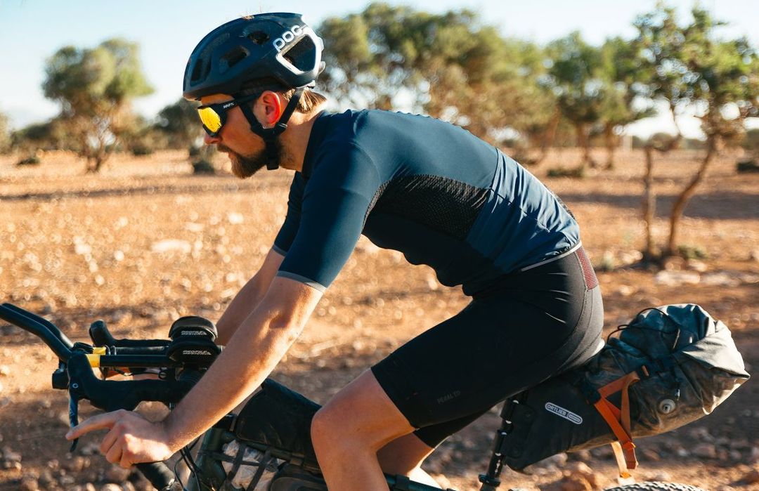 PEDALED ODYSSEY Long Distance Maillot Corto - Navy