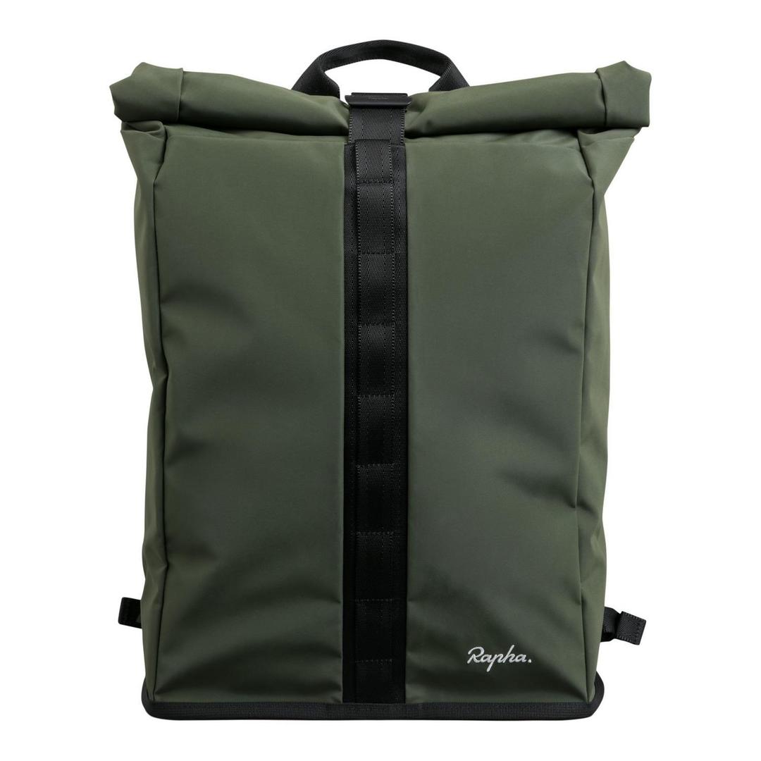 RAPHA Roll Top Backpack - Dark Green