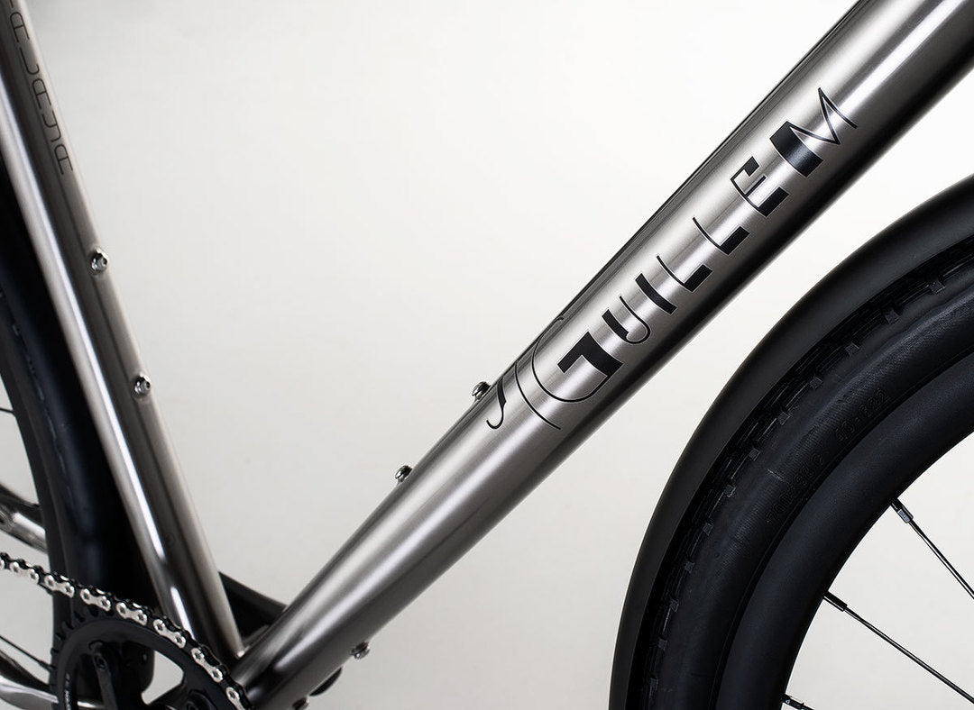 J.GUILLEM Atalaya Complete Bike Gravel GRX - Titanium