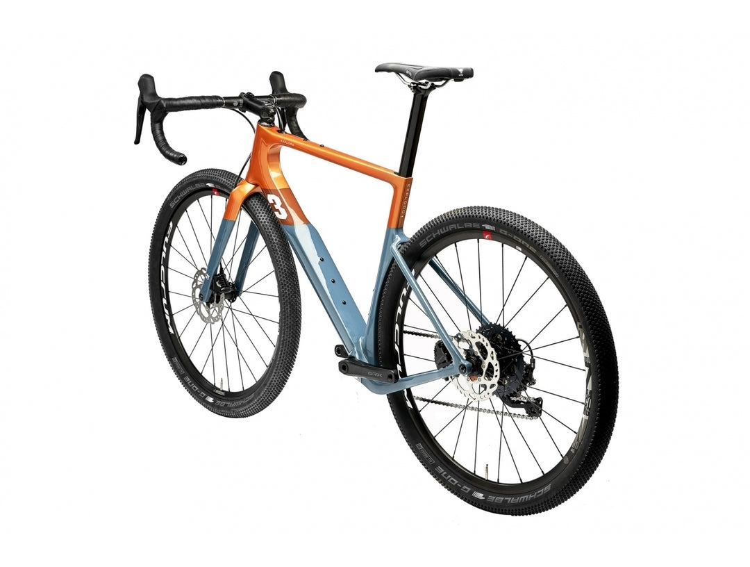 3T Exploro Max Complete Bike Gravel  Shimano GRX 1X - Orange Blue archived