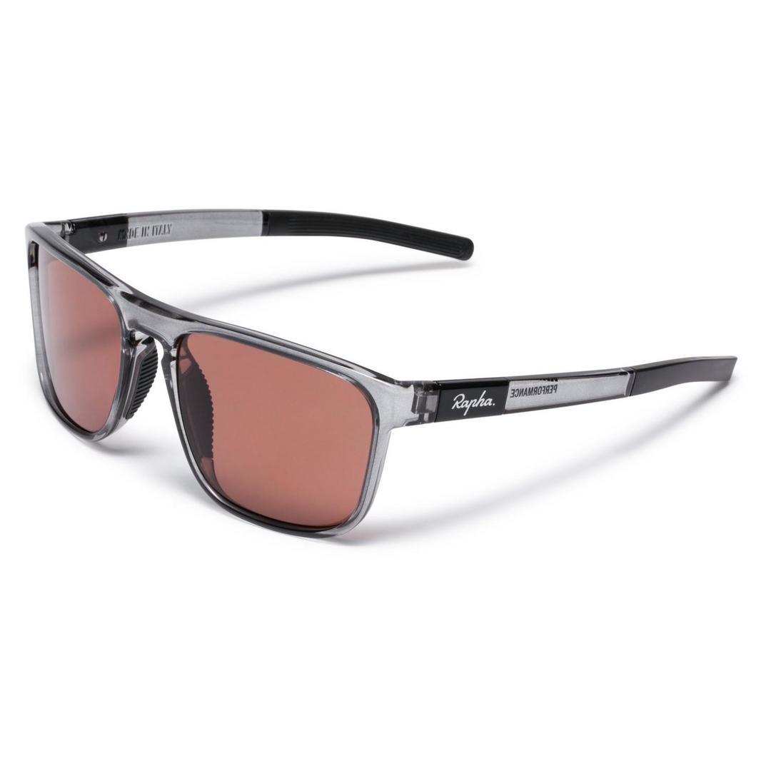 RAPHA Classic Gafas de sol - BTG Black Transparent/Pink Lens