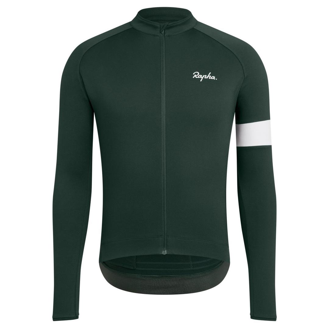 RAPHA Core Long Sleeve Jersey - SCA Dark Green
