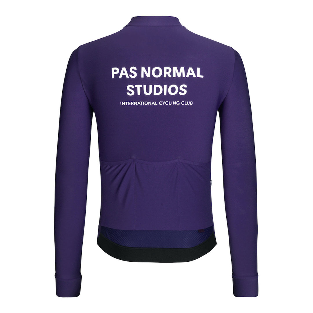 PAS NORMAL STUDIOS Mechanism Maniga LLarga Maillot de Ciclisme - Purple