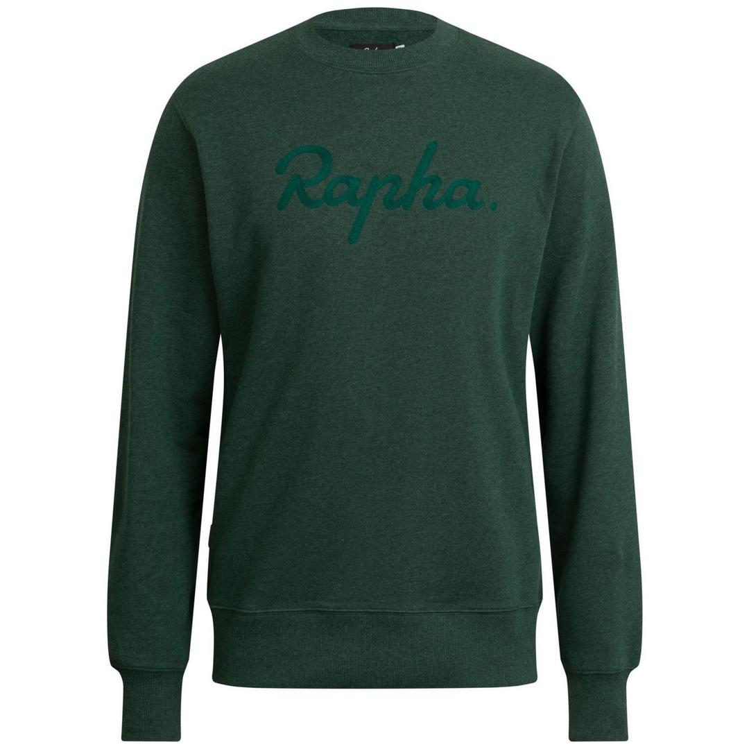 RAPHA Logo Sweatshirt - SMG Dark Green