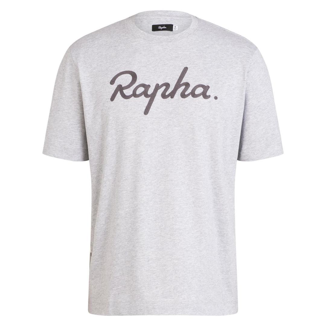 RAPHA Logo Tshirt - Grey/ Dark Grey