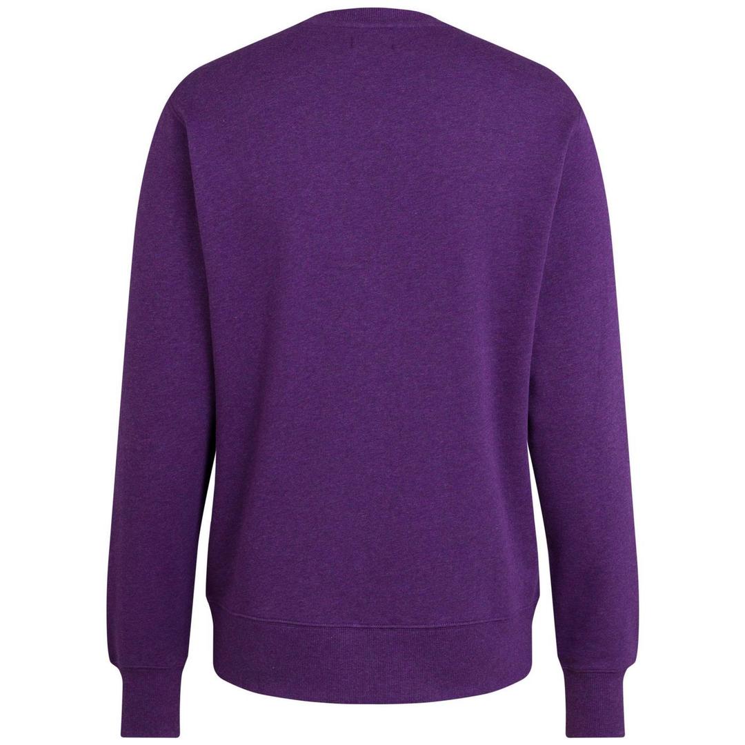 RAPHA Logo Sweatshirt - BMF Purple Marl/Teal